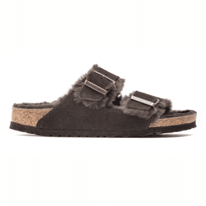 BIRKENSTOCK ARIZONA SHEARLING MOCCA