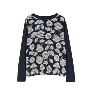 WEEKEND MAX MARA T-SHIRT MANICA LUNGA SETA CALAMAI
