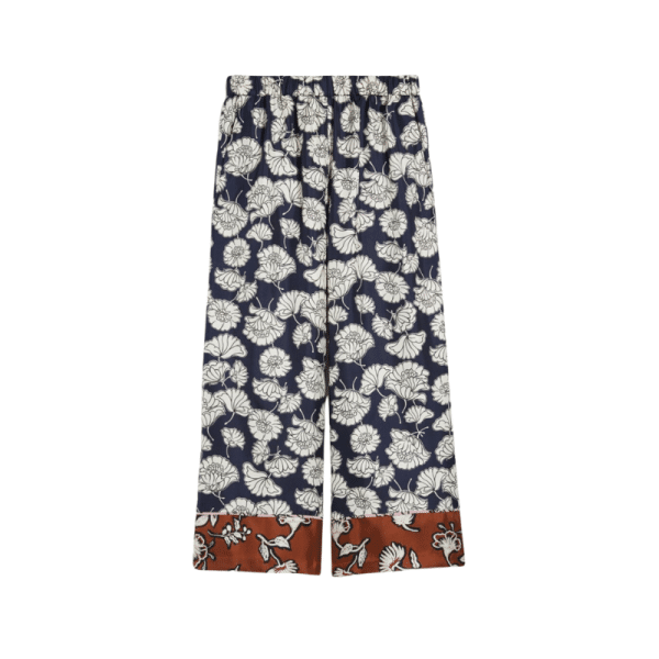 WEEKEND MAX MARA PANTALONE 100% SETA DIVO