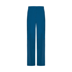 WEEKEND MAX MARA PANTALONE IN PURA LANA STRETCH VISIVO