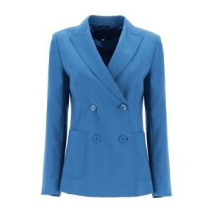 WEEKEND MAX MARA GIACCA DONNA IN PURA LANA STRETCH NERVOSO ANICE