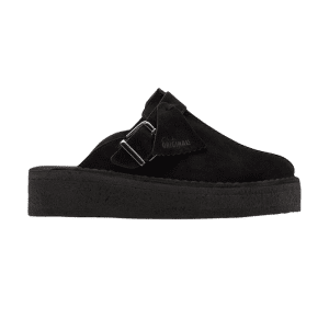 CLARKS TREK WEDGE MULE SUEDE
