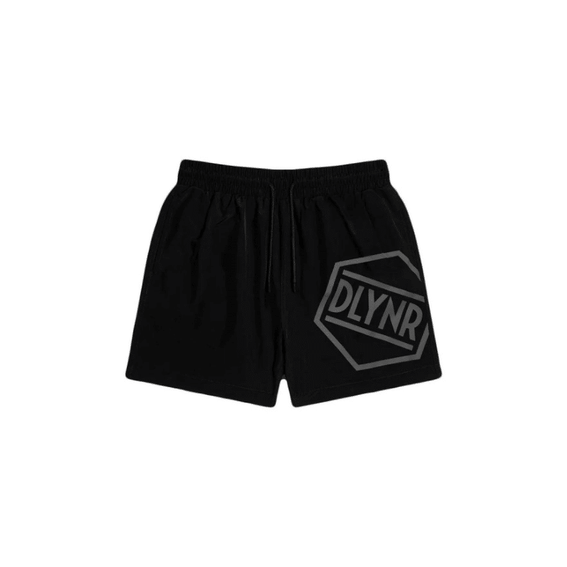 DOLLY NOIRE LOGO SWIMSHORTS BLACK