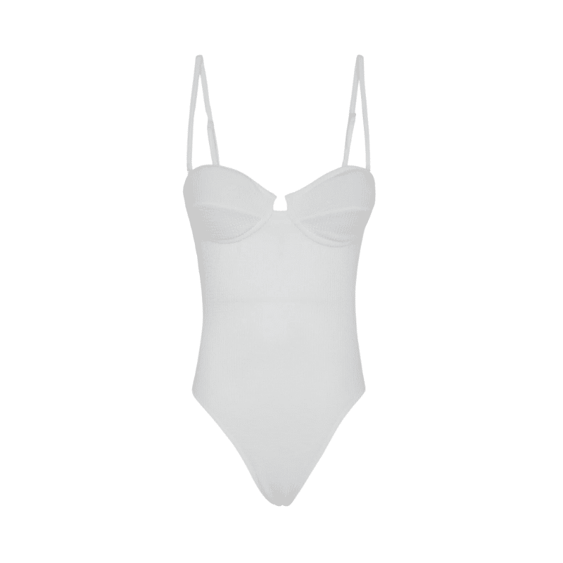 F**K MONOKINI EVERGLOW BIANCO