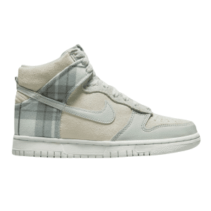 Nike Dunk High SE Tartan Plaid White Green dv1724-100