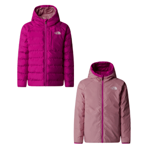 the north face Girl’s Reversible Perrito Hooded Jacket DEEP