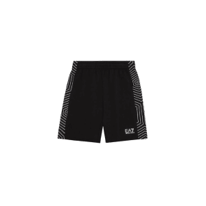 EA7 BOY JERSEY BERMUDA 7B000046 BLACK