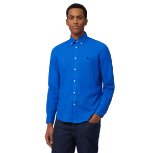HARMONT & BLAINE CAMICIA UOMO 2 TESSUTI CON CONTRASTI INTERNI