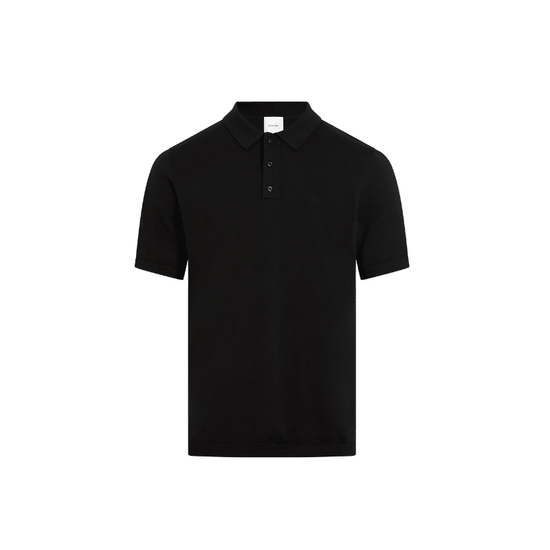 CALVIN KLEIN KNITTED SUPIMA COTTON POLO S/S