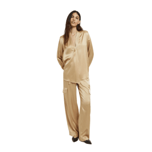 OTTOD'AME CAMICIA DONNA UN BOTTONE IN VISCOSA