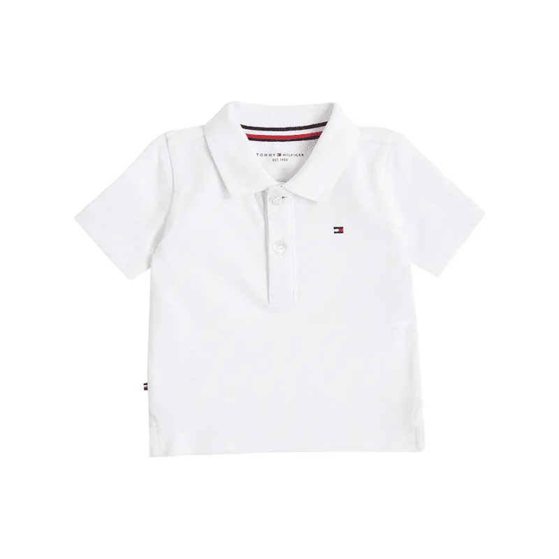 TOMMY HILFIGER ESSENTIAL FLAG POLO SS BAMBINO