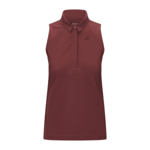 K WAY POLO DONNA SENZA MANICHE ADOUR PIQUE