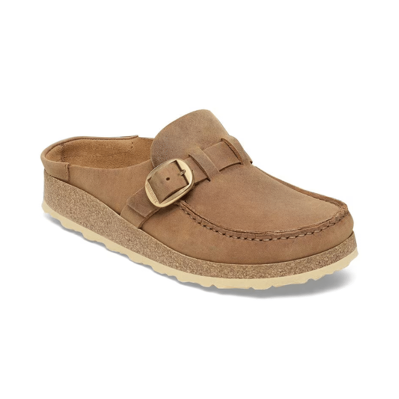 birkenstock scarpe donna Buckley cognac, Oiled Leather - Calz. S