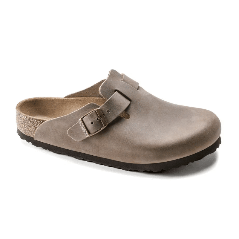 birkenstock scarpe donna Boston tabacco brown, Oiled Leather - Calz. S