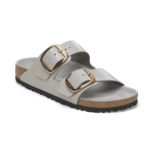 birkenstock scarpe donna Arizona Big Buckle shine stone coin, Natural Lea - Calz. S
