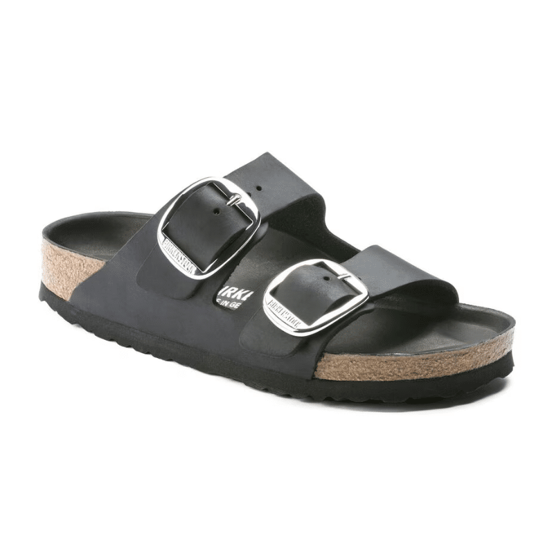 birkenstock Arizona Big Buckle black, Oiled Leather - Calz. S
