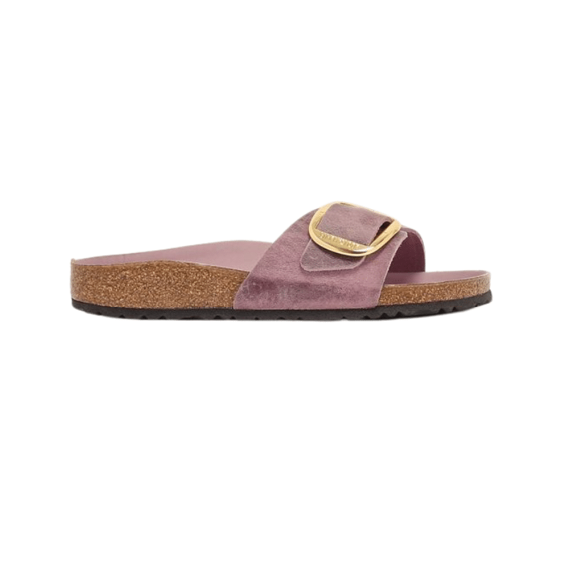 birkenstock Madrid Big Buckle lavender, Oiled Leather - Calz. S