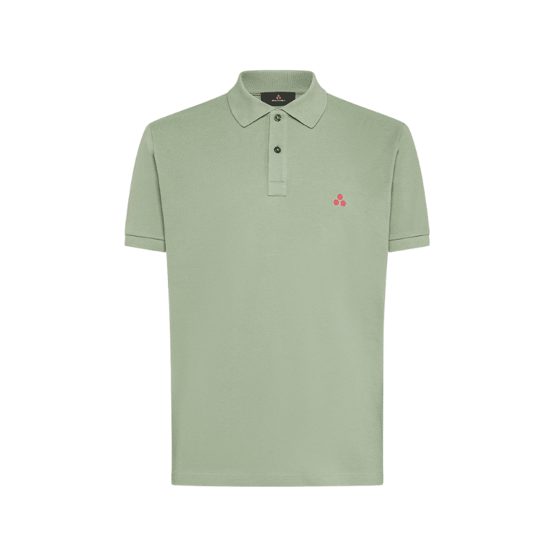 PEUTEREY POLO UOMO IN COTONE PIQUE CON LOGO RICAMATO ZENO
