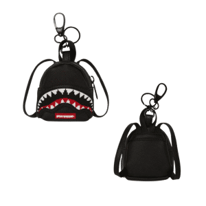 SPRAYGROUND FLY KNIT MOUTH KEYCHAIN