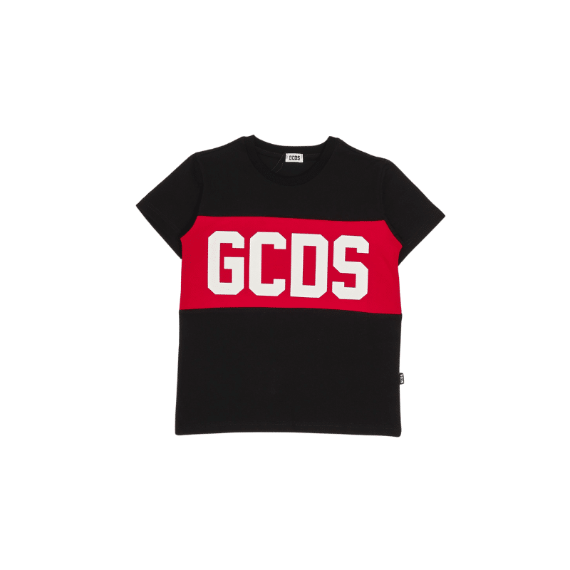 GCDS T-SHIRT BAMBINO BAND LOGO