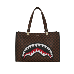 Sprayground borsa marrone Sawtooth sharks in paris