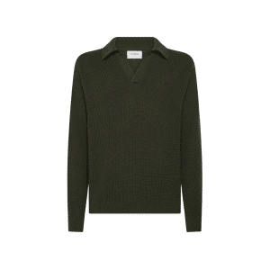SUN 68 POLO UOMO MANICHE LUNGHE IN LANA E CASHMERE A COSTE