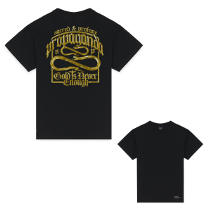 PROPAGANDA LABEL GOLD T-SHIRT UOMO