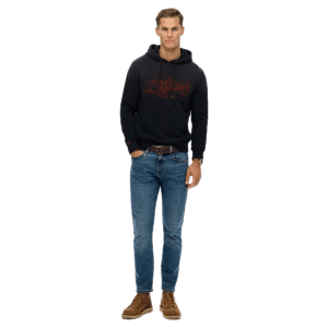 SUPERDRY FELPA UOMO CON CAPPUCCIO LO-FI OUTDOORS RELAXED