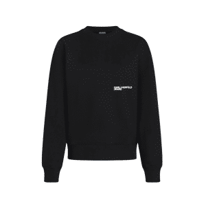 KARL LAGERFELD FELPA DONNA GIROCOLLO RELAXED KARLISM