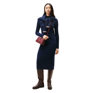 TOMMY HILFIGER ABITO DONNA LUNGO IN LANA