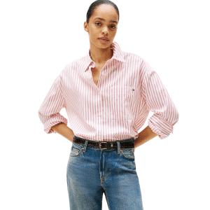TOMMY HILFIGER CAMICIA DONNA IN POPLIN MODERN FIT