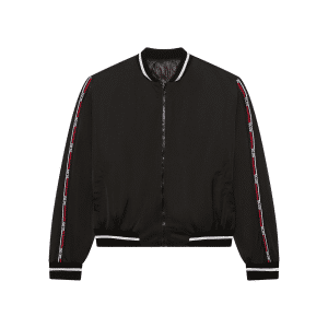 GCDS LOGO TAPE NYLON BOMBER UOMO