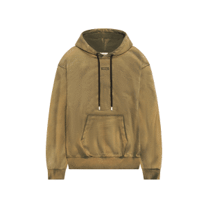 GCDS FELPA UOMO CON CAPPUCCIO PATCH LOGO SOLARIZED