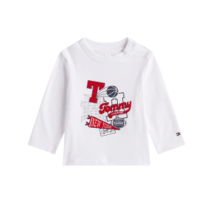 TOMMY HILFIGER T-SHIRT BAMBINO GRAFICA VARSITY