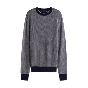 TOMMY HILFIGER MAGLIA UOMO GIROCOLLO IN PIMA COTTON