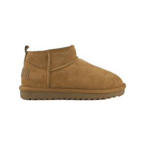 COLORS OF CALIFORNIA SHORT SHEEPSKIN BOOT IN SUEDE