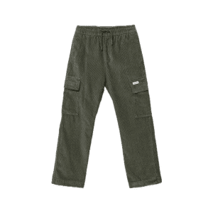 CALVIN KLEIN PANTALONE BAMBINO STRAIGHT IN VELLUTO A COSTE
