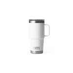 YETI RAMBLER 20 OZ TRAVEL MUG WHITE