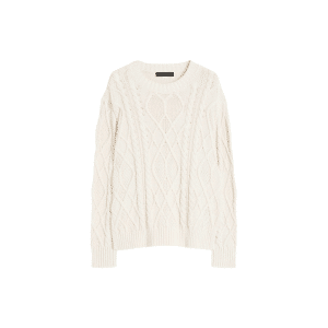 WEEKEND MAX MARA MAGLIA IN COTONE FANTASIA TENORE