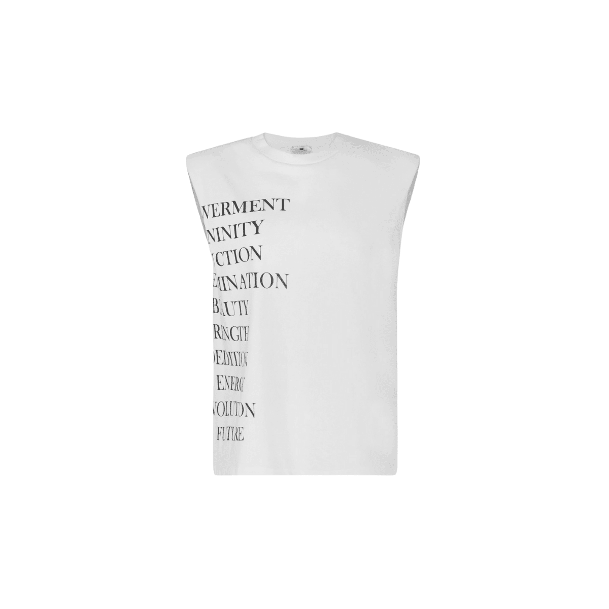 ELISABETTA FRANCHI T-shirt in jersey con stampa lettering MA70P61E2