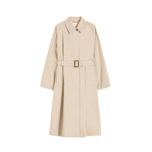 WEEKEND MAX MARA TRENCH LUNGO IN TELA ANTIGOCCIA DIVA
