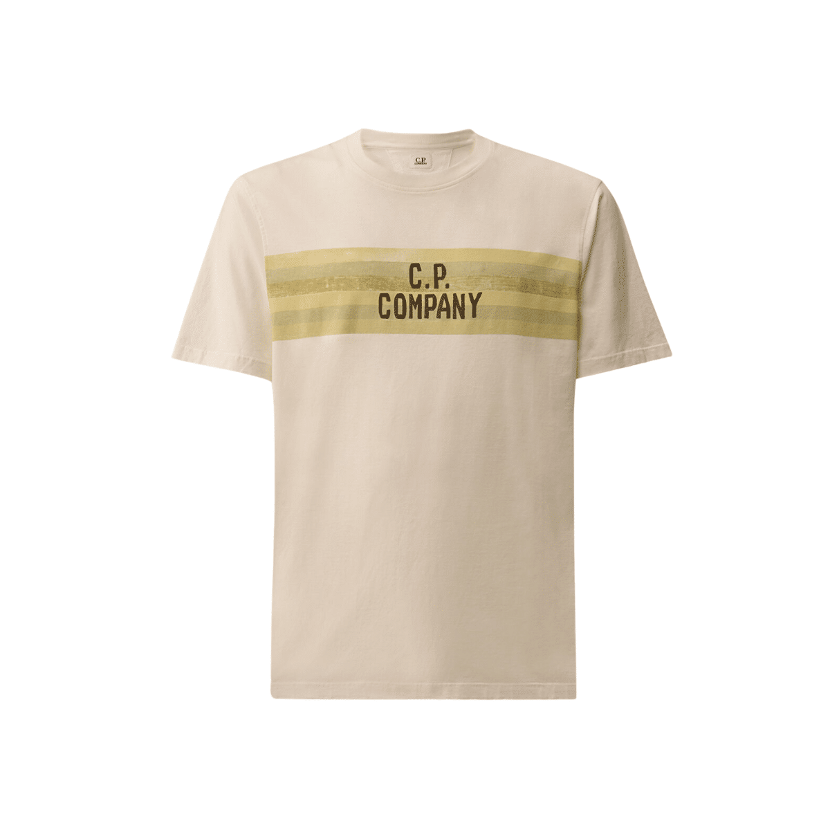C.P. COMPANY 30/1 JERSEY SHORT SLEEVE STRIPED T-SHIRT