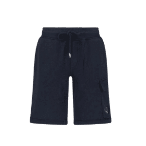 C.P. COMPANY COTTON DIAGONAL FLEECE CARGO SWEATSHORTS