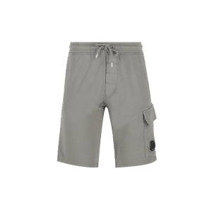 C.P. COMPANY LIGHT FLEECE CARGO LENS SWEATSHORTS