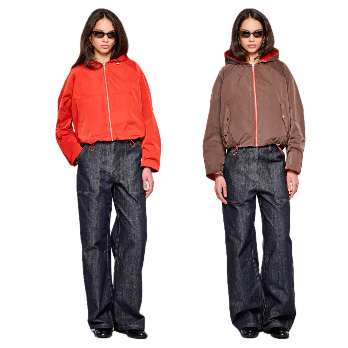 OOF HOODIE REVERSIBILE MEMORY Molten Lava + Bitter