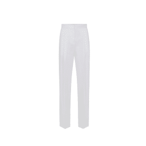ELISABETTA FRANCHI PANTALONE IN MISTO LINO PA17962E2