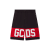 Black/red