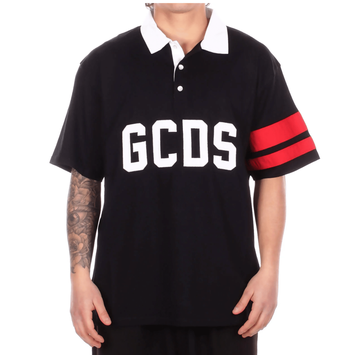 GCDS LOGO REGULAR POLO SS