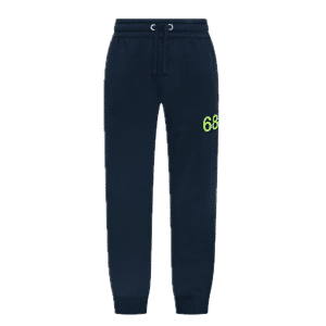 SUN 68 PANTALONE BAMBINO IN FELPA CON LOGO FLUO