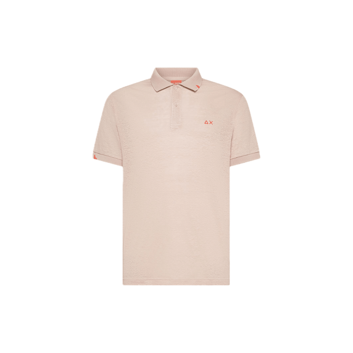 SUN 68 POLO UOMO JERSEY LINEN BEACH